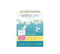 Natracare Ultra Compresa Algodón Orgánico Super Plus 12 uds
