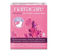 NATRACARE Ultra Extra Compresas Largas 8s (Paq. de 3)