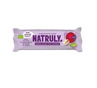NATRULY Barritas Energéticas BIO Remolacha Sin Azúcar Añadido, 100% Natural y Orgánicas, Sin Gluten, Vegana -Pack 24x40g