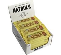 NATRULY Barritas Energéticas BIO Zanahoria + Nueces Sin Azúcar Añadido, 100% Natural y Orgánicas, Sin Gluten, Vegana -Pack 24x40g