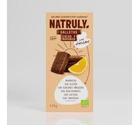 NATRULY Galleta cacao y naranja BIO, 125G
