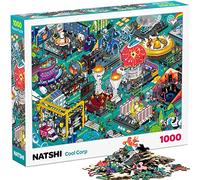 Natshi,Cool Corp,Puzzle de 1000 piezas para adultos,70x50 cm,Puzzle Pixel Art,con póster y bolsa extraíble,Piezas mate y gofres,A partir de 14 años,Juego de juguete,Regalo de cumpleaños Navidad,PZ004