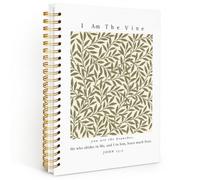 NATSUNO Christian Bible Verse Spiral Notebook Journal 5.5x8.3in