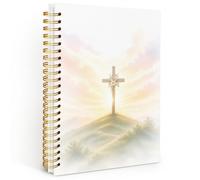 NATSUNO Christian Jesus Christ Spiral Notebook Journal 5.5x8.3in