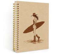 NATSUNO Western Coastal Cowgirl Spiral Notebook Journal 5.5x8.3in