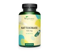 Nattokinase 20.000 FU/g | 100 mg | Para 6 meses | Sin Aditivos y Vegano | 180 Cápsulas | Vegavero
