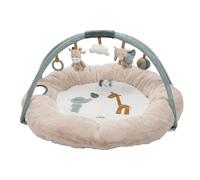 Nattou Alfombras de Juego, Color Verde/Beige. (748230), dibujos animados, Playmat + Arch + Extra Padded Edge (90 cm)