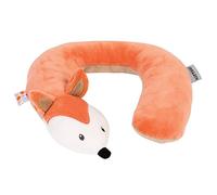 Nattou Almohada para cuello con forma de Zorro, A partir de 0 meses, 25 x 5,5 x 25, Naranja
