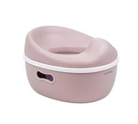 Nattou Care Orinal Bebé 3 en 1 - Reductor WC - Entrenador Baño - Orinal Portátil Antideslizante - Primera Infancia - 18 Meses-4 Años - Rosa Antiguo