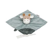 Nattou-Comforter Doudou Giraffe Axel and Luna Manta de seguridad de algodón Luan Jirafa, color verde/beige, dibujo animado, Standard (748131)