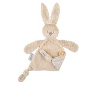 Nattou Peluche de tela triangular Lapidou color arena