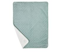 Conejito de peluche Nattou, Supersuave, 75 x 100 cm, poliéster, Lapidou, turquesa