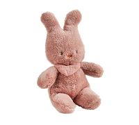 Nattou Conejo de Peluche de poliéster, Compañero Desde el Nacimiento, 33 cm, Vegano, Tipidou, Rosa