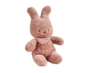 Nattou Conejo de Peluche de poliéster, Compañero Desde el Nacimiento, 33 cm, Vegano, Tipidou, Rosa