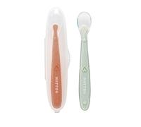 Nattou Colheres Silicone 2uds + Caixa