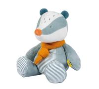 Nattou- Félix, el tejón Peluche, Color Azul Claro, 32 cm (595001)