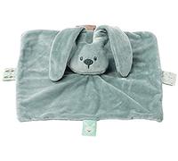 Nattou Doudou del Conejo Lapidou, Compañero desde el nacimiento, 26 x 26 cm, Verde-gris