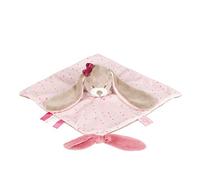 Nattou Doudou del Conejo Nina, Nina, Jade y Lili, 27x27x5 cm, Beige/Rosa