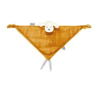 Nattou Gran Doudou, el perro Charlie, Compañero desde el nacimiento, 65x40 cm, Vegano, Franela, Algodón/poliéster, Caramelo