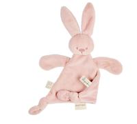 Nattou Lapidou Doudou Conejo - Manta de Apego Bebé - Peluche Suave - 37 cm - Rosa Polvo