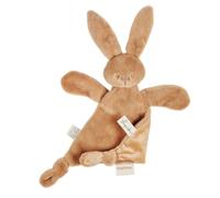 Nattou Lapidou Doudou Conejo - Manta de Apego Bebé - Peluche Suave - Regalo Baby Shower - 37 cm - Beige Cálido