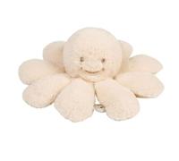 Nattou Lapidou Doudou Pulpo con Sonajero - Juguete Primera Infancia - Peluche con Sonajero - 25 cm - Arena