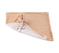Nattou Lapidou Manta Bebé 50 x 50 cm - Nido Bebé Recién Nacido - Manta Bebé Recién Nacido - Doudou Bebé - Lista Nacimiento Bebé Amazon - Regalos para Bebés Recién Nacidos - Beige cálido