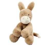 Nattou Loulou Peluche de Burro 30 cm, Peluche para bebé, Regalo para bebé, Regalo de Nacimiento, Caramelo Claro