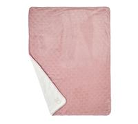 Nattou Manta de peluche conejito, Supersuave, 75 x 100 cm, Poliéster, Lapidou, Rosa