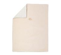 Nattou Manta Suave de Algodón y Terciopelo, Eriza Zoë, 75 x 100 cm, Mila, Zoë y Lana, Beige