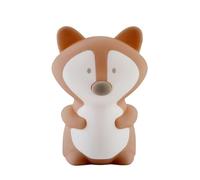 Nattou Night Light Fox VEILLEUSES, 9,2 cm, Silicone Brown