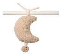 Nattou Peluche Activo de poliéster, con música, Luna, para Colgar, 25 cm Aprox., Osito, Beige