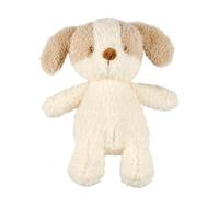 Nattou Peluche de Perro bebé, compañero Desde el Nacimiento, Aprox. 24 cm, 100% poliéster, Color Crudo