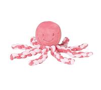 Nattou Peluche de Pulpo, Para recién nacidos y prematuros, 23 cm, Rosa