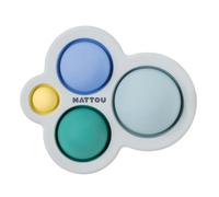 Nattou Pop-it Toy Silicone, 10 cm, Blue