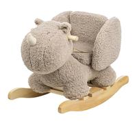 Nattou TEDDY rocking animal teddy rhino taupe