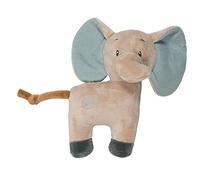 Nattou Axel-Sonajero, diseño de elefante, color verde/beige (748186)