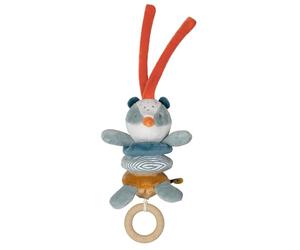 Nattou Vibrating Cuddly Badger Felix, 15 cm, Dusty Blue