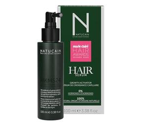 Natucain Hair Growth Serum 100ml Tratamiento para el crecimiento del cabello sin hormonas I Serum anticaida pelo I Resultados de 6 a 8 semanas