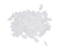 Natudeco 100 pares para almohadillas de la nariz para almohadillas para la nariz para gafas antideslizan adhesivas contorneadas de silicona para almohadillas de nariz para gafas,