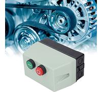 Natudeco Arrancador de motor eléctrico magnético, IP55, impermeable, monofásico, 220, 230 V, 3 fases, 380, 400 V, arrancador de motor para taller