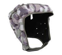 Natudeco Casco de Rugby Casco de fútbol Suave Espuma Transpirable Eva Acolchado Scrum Cap para Adultos para Shell Protector de Cabeza de Hockey Protector de fútbol (Vistosa)