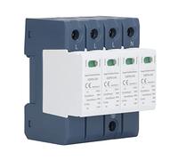 Natudeco Dispositivo de protección contra sobretensión Protector de Picos de Voltaje 40 KA 4P Supresor de transitorios DIN Industrial para instalación en riel AC 275 V