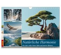 Natürliche Harmonie (Wandkalender 2026 DIN A4 quer), CALVENDO Monatskalender: Dieser Kalender entführt dich Monat für Monat in die Ruhe und Schönheit ... schaffen Oasen der Gelassenheit im Alltag.