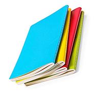 Natuiahan 4 Cuadernos en Blanco A5 Cuarenta hojas (80 páginas) Pack de Blocs de Notas. Suministros de Oficina.