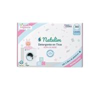 Natulim - Detergente en Tiras para Bebés (360 Lavados) - Fórmula Ultraconcentrada Sin Fragancia - Limpieza Suave en Agua Fría para Ropa Delicada - Ropa limpia y suave sin ensuciar el Planeta
