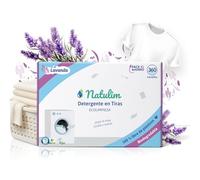 Natulim - Detergente en Tiras para Lavadora (360 Lavados) - Incluye efecto Suavizante, Ecológico, Hipoalergénico, Zero Waste, Made in Spain - Ropa limpia y suave sin ensuciar el Planeta (Lavanda)