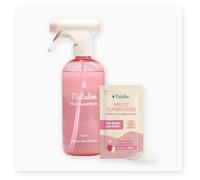 Natulim Pack Limpiador Multisuperficies - Superficies Impecables sin Esfuerzo - Apto para Todo Tipo de Superficies - Set Pulverizador Recargable 500 ml + 2 Sobres de Recarga (1 Sobre = 500 ml).