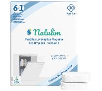 Natulim Pastillas Lavavajillas Máquina 6 en 1 ECO 30 Pastillas