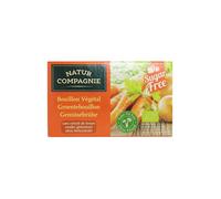 NATUR COMPAGNIE CALDO DE VERDURAS EN PASTILLAS SIN LEVADURA BIO, 84 g 84 g